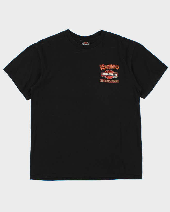 Vintage Harley Davidson Voodoo New Orleans Crewneck T-Shirt - L