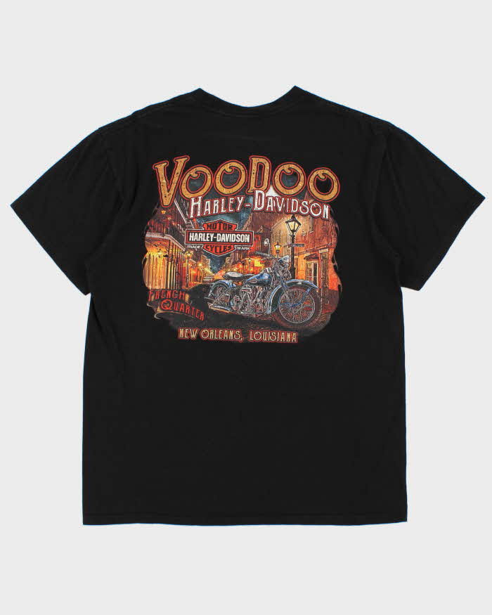 Vintage Harley Davidson Voodoo New Orleans Crewneck T-Shirt - L