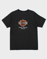 Vintage 1990s Heavyweight Harley Davidson Mexico Embroidered Crewneck T-Shirt - M