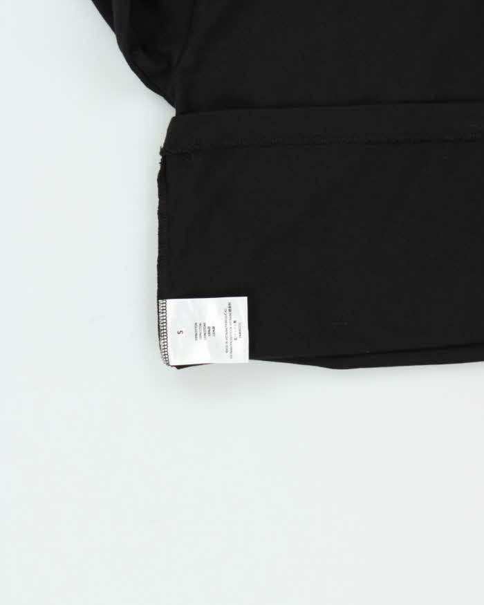 Essentials Fear Of God Black Oversized Long Sleeve T-Shirt - S