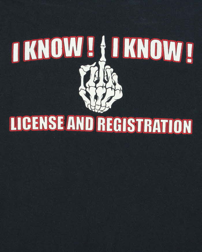 Vintage 00s Big Red West Point Biker Long Sleeve T-Shirt - M