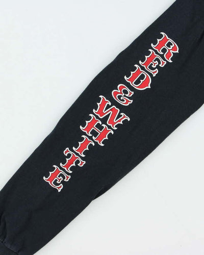 Vintage 00s Big Red West Point Biker Long Sleeve T-Shirt - M