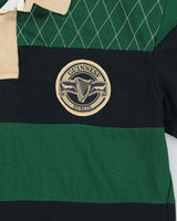 Vintage Guinness Striped Cotton Long Sleeve Oversized Rugby Shirt - L