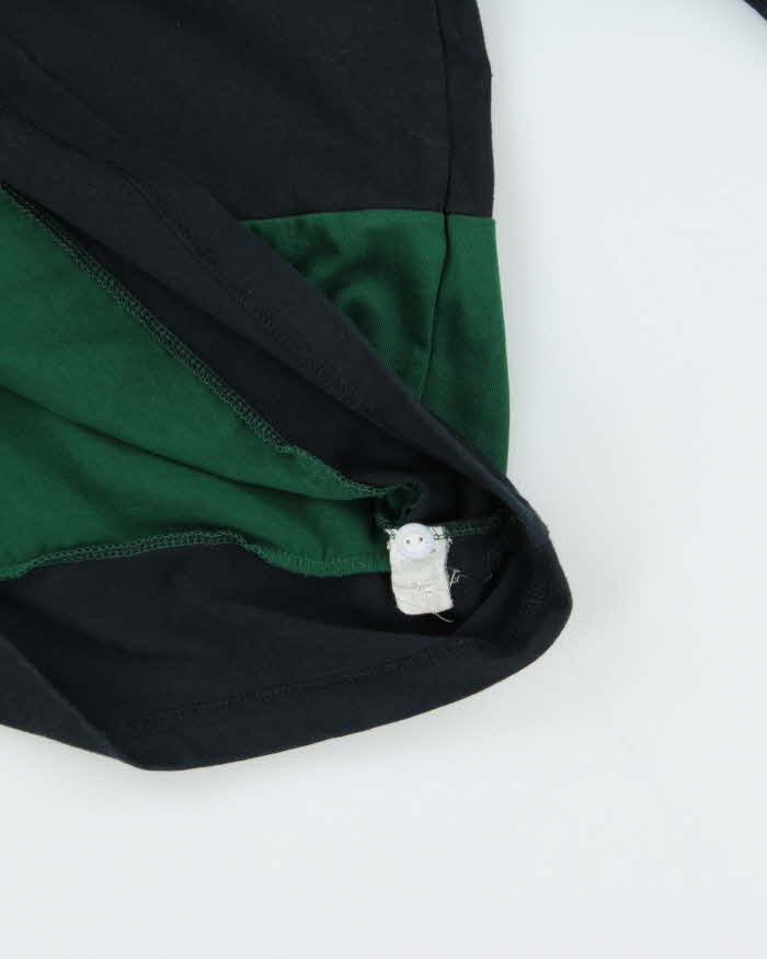 Vintage Guinness Striped Cotton Long Sleeve Oversized Rugby Shirt - L