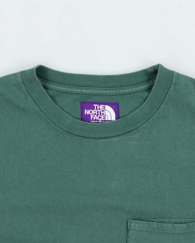 Vintage 00s The North Face Nanamica Purple Label Heavyweight Pocket T-Shirt- M