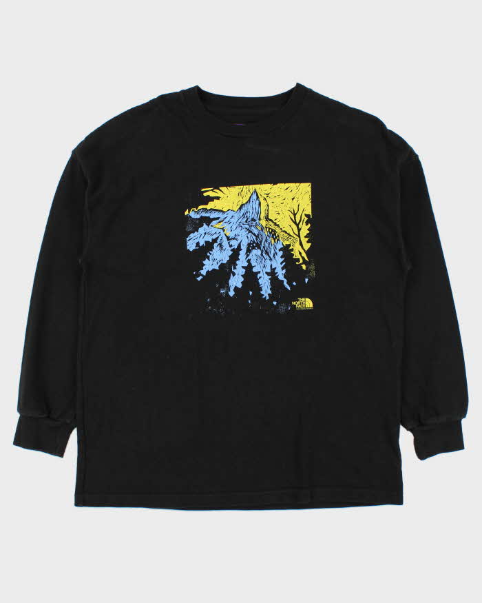 Vintage The North Face Nanamica Purple Label Berkley California Heavyweight Long Sleeve T-Shirt- M