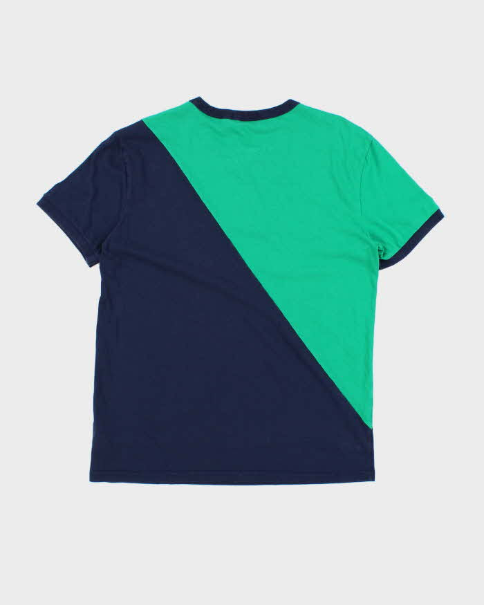 Vintage Polo Ralph Lauren Chain Stitch Spell Out Crewneck T-Shirt- S