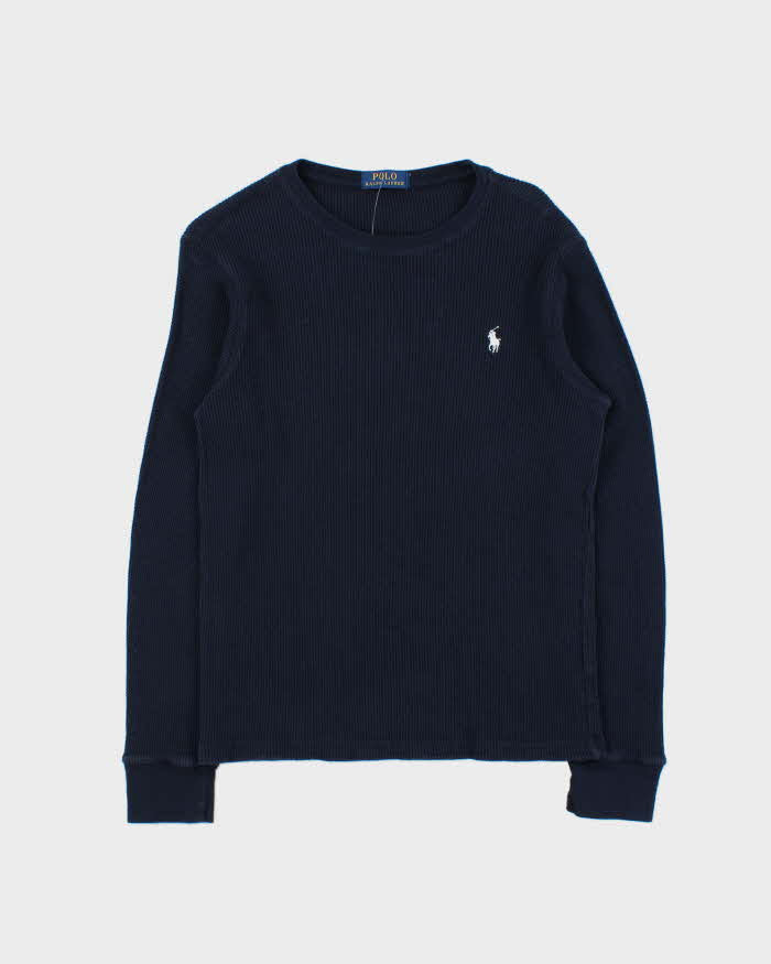 Vintage Ralph Lauren Waffle Long Sleeve T-Shirt - S