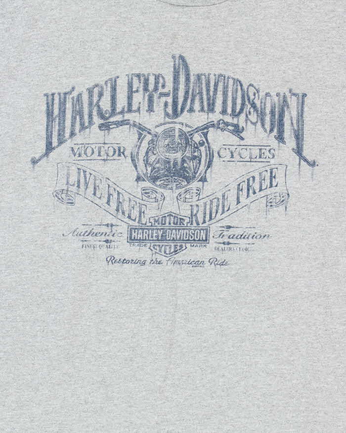 Vintage Harley Davidson Dublin Ireland Crewneck T-Shirt - L
