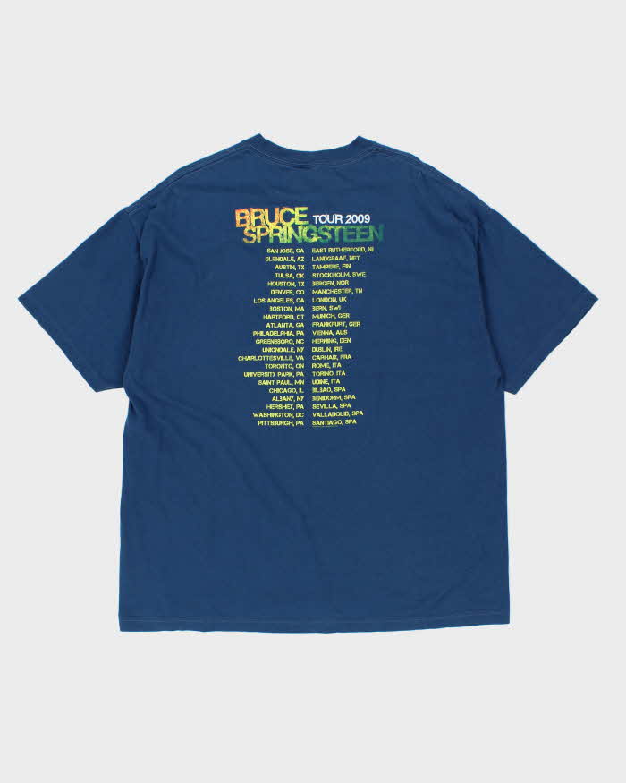 Vintage Alstyle 2009 Bruce Springsteen USA Tour Crewneck T-Shirt - XXL