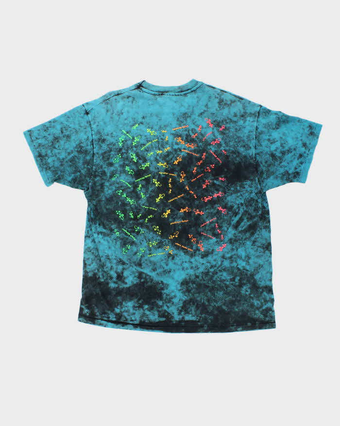 Vintage 1990s Hanes Beefy Single Stitch Tie-Dye Crewneck T-Shirt - XL