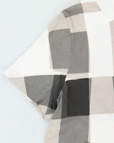 Vintage Burberry Brit Graphic Print Crewneck T-Shirt - XL