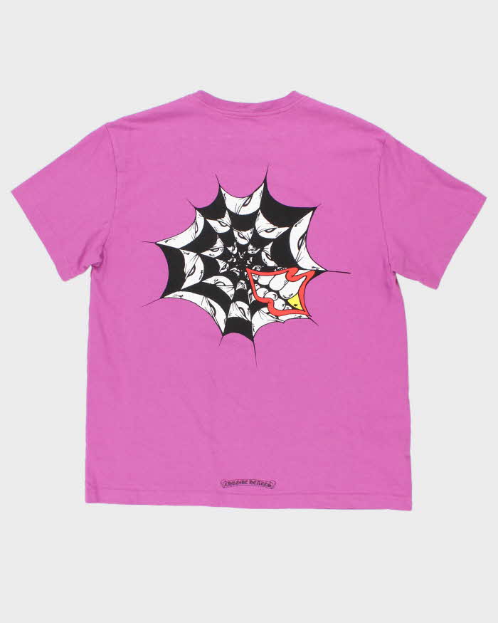 Chrome Hearts Matty Boy Spider Web Heavyweight Pocket T-Shirt - XL