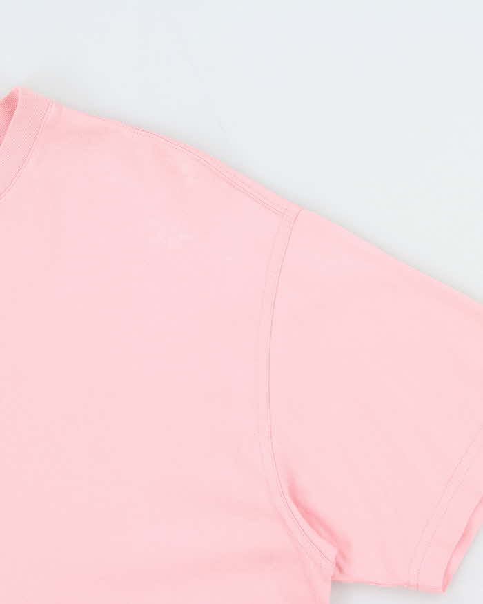 Burberry 2019 Fawn Collection Baby Pink Crewneck Oversized T-Shirt - XS