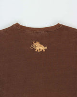 Vintage 2005 Brooklyn Mint Biggie Smalls Notorious Graphic Long Sleeve Waffle Knit T-Shirt -L