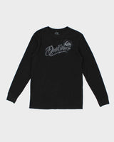 Vintage Y2K 00s Quiksilver Spell Out Long Sleeve Waffle T-Shirt - L