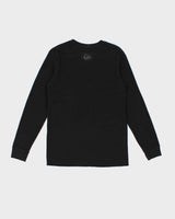 Vintage Y2K 00s Quiksilver Spell Out Long Sleeve Waffle T-Shirt - L