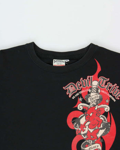 Vintage Y2K 00s TedMan Devil Tribe Graphic Long Sleeve T-Shirt - L