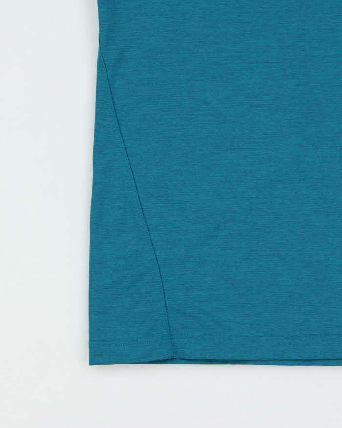 Vintage Arc'teryx Teal Kadem Henley Active T-Shirt - M