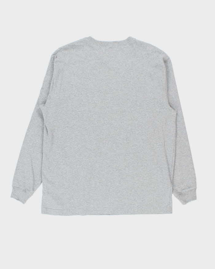 Vintage Carhartt Grey Long Sleeve T-shirt - L