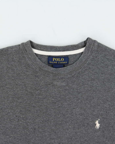 Vintage Ralph Lauren Waffle Long Sleeve T-shirt - L