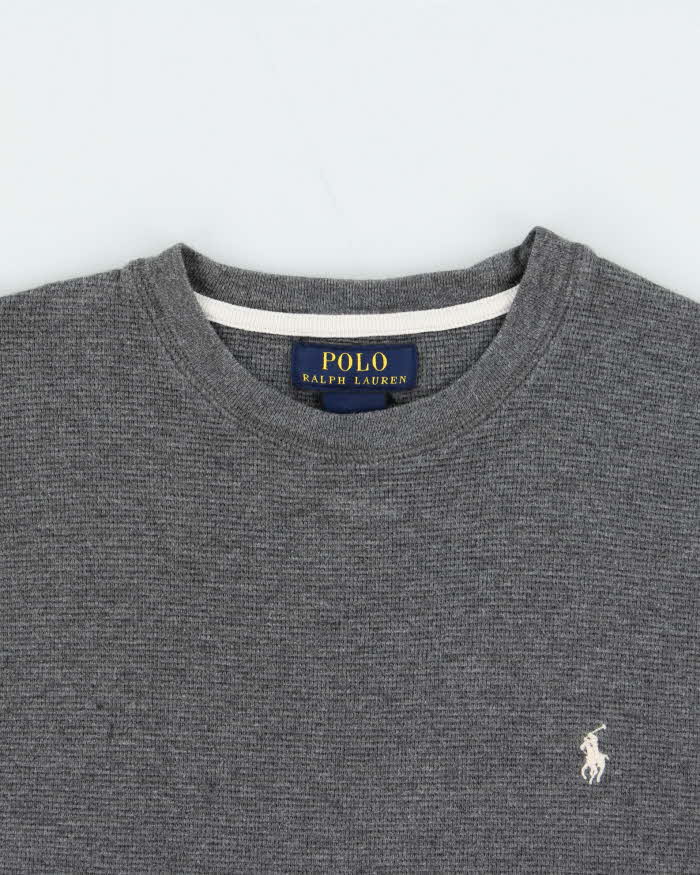 Vintage Ralph Lauren Waffle Long Sleeve T-shirt - L