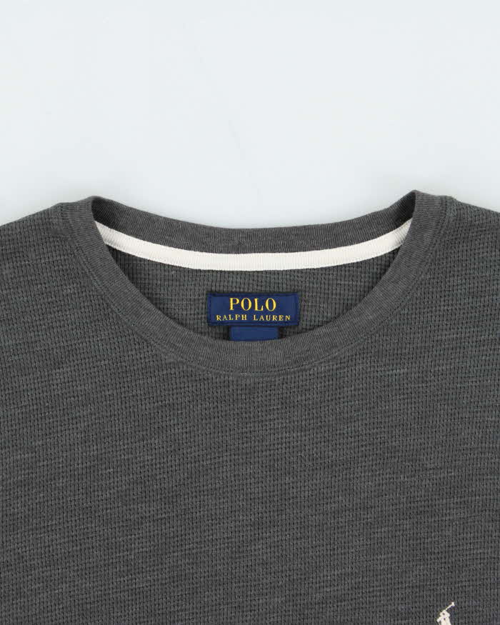 Vintage Ralph Lauren Waffle Long Sleeve T-shirt - XL