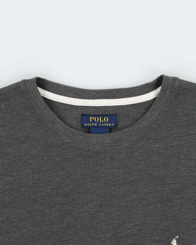 Vintage Ralph Lauren Waffle Long Sleeve T-shirt - XL
