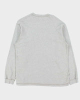 Vintage Eddie Bauer V-neck Long Sleeve T-shirt - M