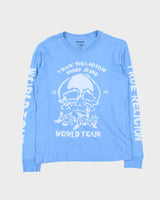 Vintage Y2K 00s World Tour Graphic Long Sleeve T-Shirt - L