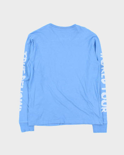 Vintage Y2K 00s World Tour Graphic Long Sleeve T-Shirt - L