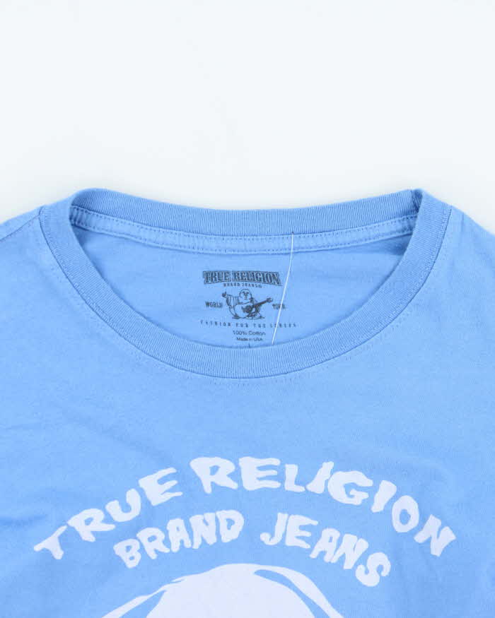 Vintage Y2K 00s World Tour Graphic Long Sleeve T-Shirt - L