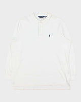 Vintage 00s Polo Golf Ralph Lauren Pima Cotton Long Sleeve Polo - XL