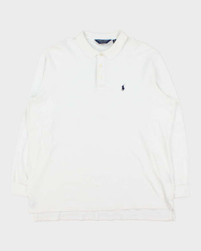 Vintage 00s Polo Golf Ralph Lauren Pima Cotton Long Sleeve Polo - XL