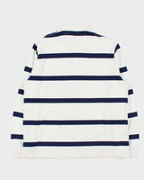 Vintage Polo Ralph Lauren Striped Custom Slim Fit Rugby Shirt - XL