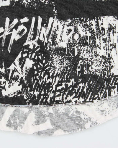 Vintage Y2K 00s Ecko UNTLD Graphic Long Sleeve Waffle T-Shirt - XL