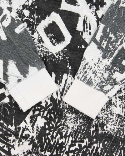 Vintage Y2K 00s Ecko UNTLD Graphic Long Sleeve Waffle T-Shirt - XL