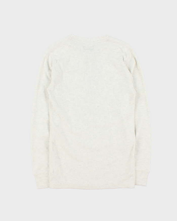 Vintage Polo Ralph Lauren Long Sleeve Waffle Henley T-Shirt - S