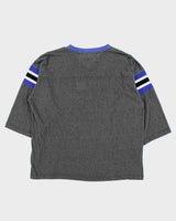 Vintage 1990s Adidas Originals Embroidered Trefoil 3/4 Sleeve T-Shirt - XL