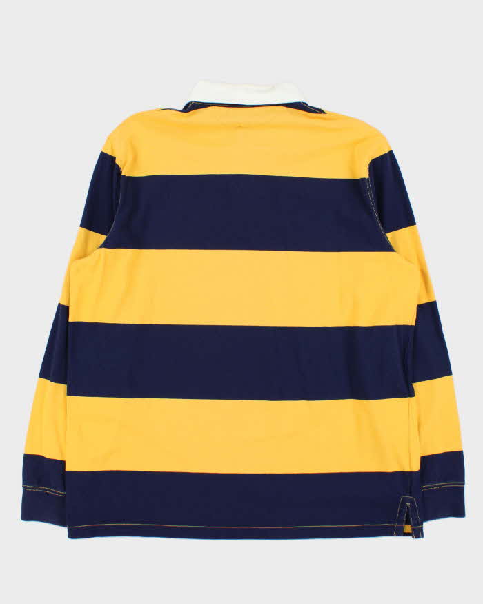 Vintage Polo Ralph Lauren Striped Long Sleeve Rugby Shirt - XL