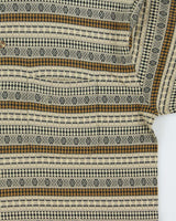 Vintage 1990s Dunhill Patterned Long Sleeve Polo - M