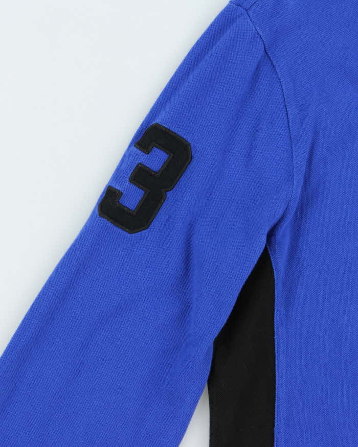 Vintage Polo Ralph Lauren Large Pony Long Sleeve Polo Shirt - L