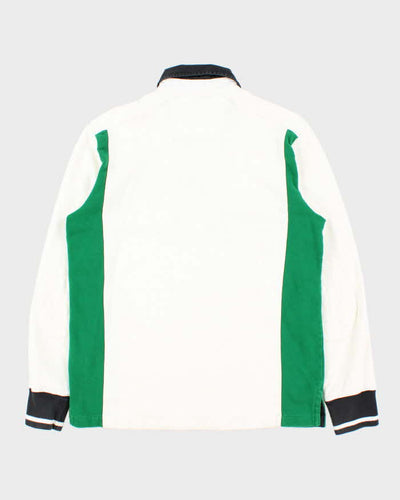 Vintage Y2K 00s Polo Ralph Lauren Snow Cup Long Sleeve Rugby Shirt - M