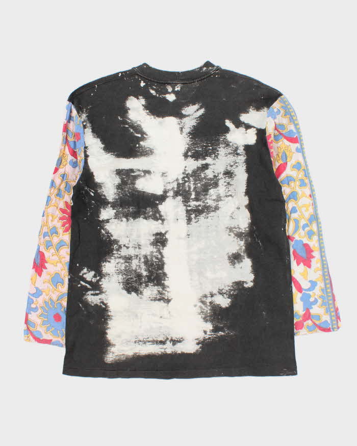 Vintage 1980s Stedman Janis Joplin Mosquitohead Tie-Dye Long Sleeve Single Stitch T-Shirt - L