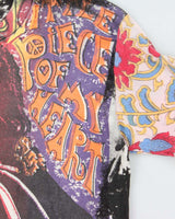 Vintage 1980s Stedman Janis Joplin Mosquitohead Tie-Dye Long Sleeve Single Stitch T-Shirt - L