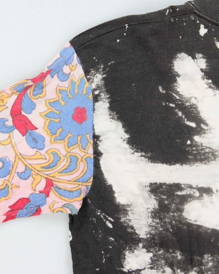 Vintage 1980s Stedman Janis Joplin Mosquitohead Tie-Dye Long Sleeve Single Stitch T-Shirt - L