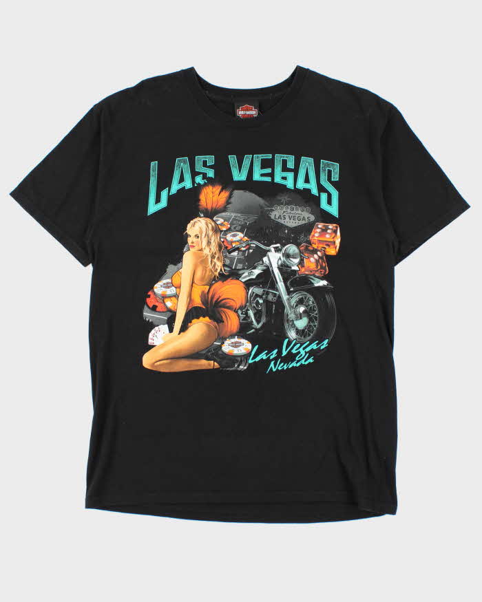 Vintage Harley Davidson Las Vegas Nevada Crewneck T-Shirt - L