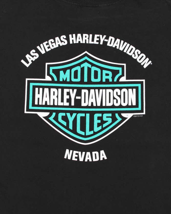 Vintage Harley Davidson Las Vegas Nevada Crewneck T-Shirt - L