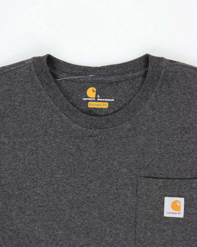 Vintage Carhartt Heavyweight Original Fit Pocket T-Shirt - L