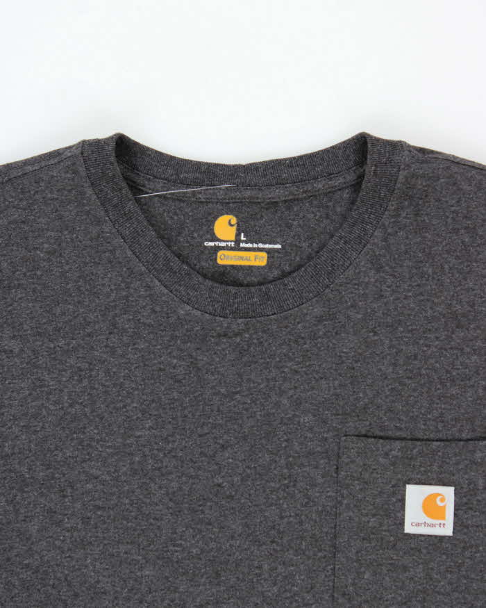 Vintage Carhartt Heavyweight Original Fit Pocket T-Shirt - L